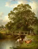 David Johnson, "The Wa-wa yan da", Orange County, New York, oil on panel