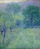 Robert Reid, The Rain, oil on canvas