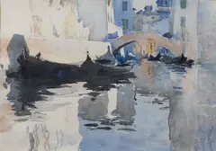 John Singer Sargent, Sandali, watercolor on paper