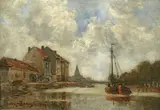Frank Myers Boggs, Canal Scene