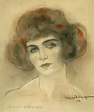Boris Lovet-Lorski, Portrait of Vivian Barnard