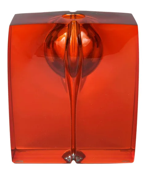 Tom Patti, Glass Sculpture, 1990, and hand polished glass