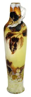 Muller Frères, Luneville Cameo Art Glass Vase