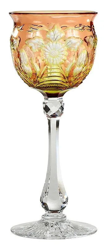 Stevens & Williams, Brilliant Period Cut Glass Stem