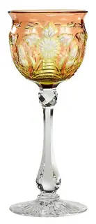 Stevens & Williams, Brilliant Period Cut Glass Stem