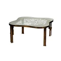 Rare Viola Coffee Table by Philip and Kelvin Laverne, sold May 2026