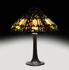 Handel, Sunset Palm Table Lamp