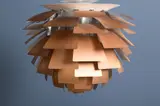 Poul Henningsen, Large 'PH Artichoke' Lamp, 1960s, Copper