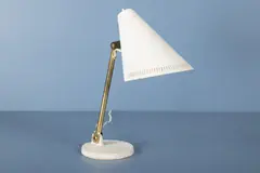 Paavo Tynell, Model 5305 Desk Lamp, 1950, brass