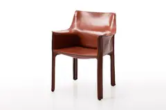 Mario Bellini, 'Cab' Armchair, 1977, designed 1977 Leather over steel
