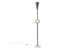 'Occhio' Floor Lamp by Angelo Lelii, 1952, brass, offered Sep 2026