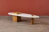 Harvey Probber, Coffee Table, 1960s, oak-veneered wood