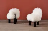 Cini Boeri, 'Botolo High' Chairs (2), 1972, / 2020 Upholstery
