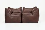 Mario Bellini, 'Bambole' Corner Chairs (2)