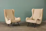Marco Zanuso, 'Senior' Lounge Chairs (2)