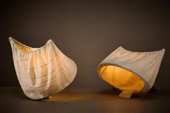 Mario Bellini, 'Circo' Table Lamps (2), 1978, Fabric