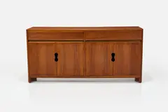 Paul Laszlo, Credenza, 1950s, Walnut