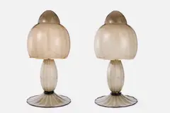 Napoleone Martinuzzi, 'Deco' Table Lamps (2), 1925, -1931 / 2014 Colored glass