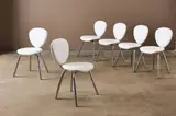 Marc Newson, 'Sine' Dining Chairs (8), 1989, Leather