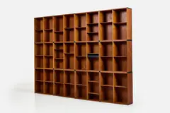 Kai Kristiansen, Modular Wall Unit (12), 1960s, Teak