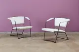 Joaquim Tenreiro, Lounge Chairs (2), ca. 1948, Lacquered metal