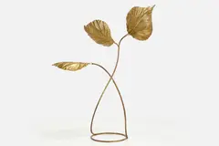 Tommaso Barbi, + Carlo Giorgi, 'Rabarbaro' Floor Lamp, ca. 1970, Brass