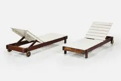 Sergio Rodrigues, Chaise Lounges (2), 1960s
