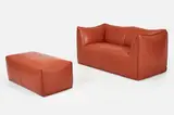 Mario Bellini, 'Bambole' Settee + Ottoman (2)