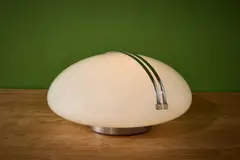 'Il Camino' Table Lamp by Angelo Mangiarotti, 1970s, Opaque glass, sold Apr 2025