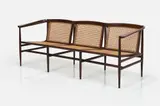 Three-Seat Settee by Joaquim Tenreiro, ca. 1958, sold Dec 2024