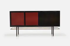 Harvey Probber, Credenza, 1950s, Lacquered wood