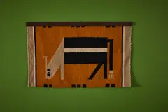 Evelyn Ackerman, 'Bull' Tapestry, ca. 1960, Hand-woven wool