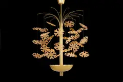 Paavo Tynell, 'Snowflake' Chandelier, ca. 1950, Brass