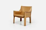 'Cab' Lounge Chair by Mario Bellini, 1977, designed 1977 Leather, sold Sep 2024