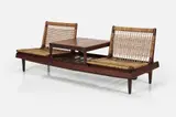 Hans Olsen, Modular Bench, 1950s, Teak