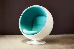 Eero Aarnio, 'Ball' Chair, 1968, Gel-coated fiberglass