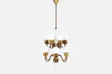 Hans Agne Jakobsson, 12-Arm Chandelier