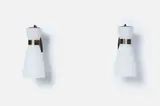 Sconces (2) by Stilnovo, 1950s, Opaque glass, offered Jun 2024