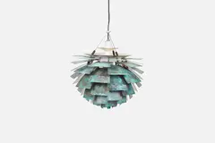 Poul Henningsen, 'PH Artichoke' Pendant Lamp, ca. 1958, Copper