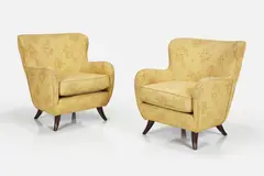 Joaquim Tenreiro, Lounge Chairs (2), 1960s, Fabric