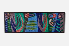 Evelyn Ackerman, 'In The Garden' Mosaic Panel, 1958, Glass tile mounted on masonite