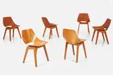 Pierre Guariche, 'Tonneau' Chairs (6)