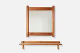 Sergio Rodrigues, Wall-Mounted Mirror and Console (2)