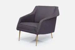 Lounge Chair by Carlo De Carli, 1960s, Brass, sold Sep 2023