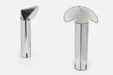 Mario Bellini, 'Chiara' Floor Lamps (2), 1969, / ca. 2000 Stainless steel