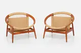 Illum Wikkelsø, 'Ringstol' Chairs (2)