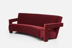 Gerrit Rietveld, 'Utrecht' Sofa, 1935, powder-coated steel
