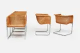 Harvey Probber, Cantilevered Dining Chairs (6)