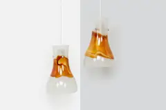 Tobia Scarpa, Venini Suspension Lights (2), 1965, Glass