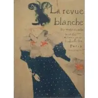 Henri de Toulouse-Lautrec, Lithograph Poster "La Revue, 1895